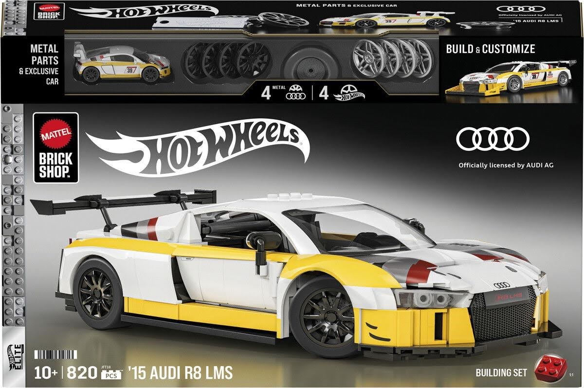 Hot Wheels Brick Shop Elite Series Audi R8 Lms - Modellbau Jft18