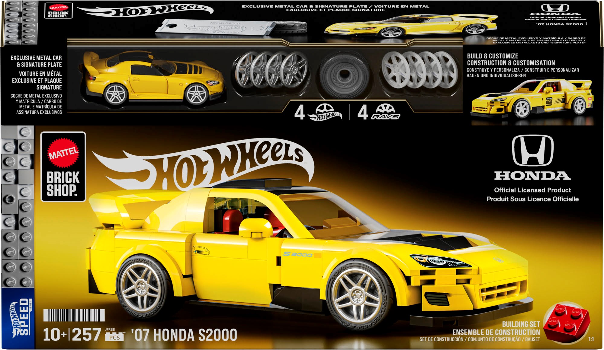 Hot Wheels Brick Shop Speed Series Honda S2000 - Modellbau