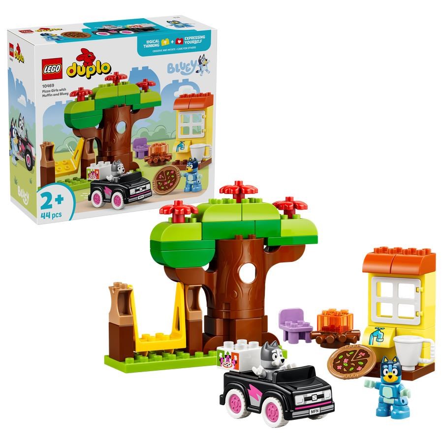 Lego Bluey 10469 Pizza-schwestern Mit Muffin Und Bluey