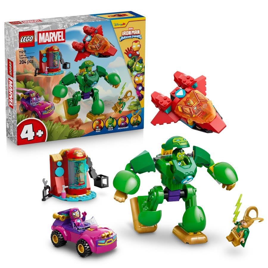 Lego Disney Junior Marvel 11211 Loki vs. Team Iron Man