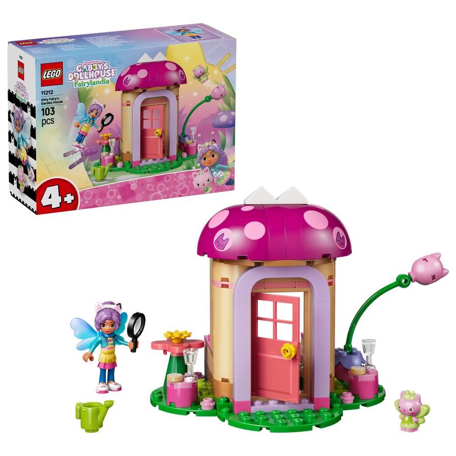 Lego Gabby's Dollhouse 11212 Kitty Fees Gartenhaus