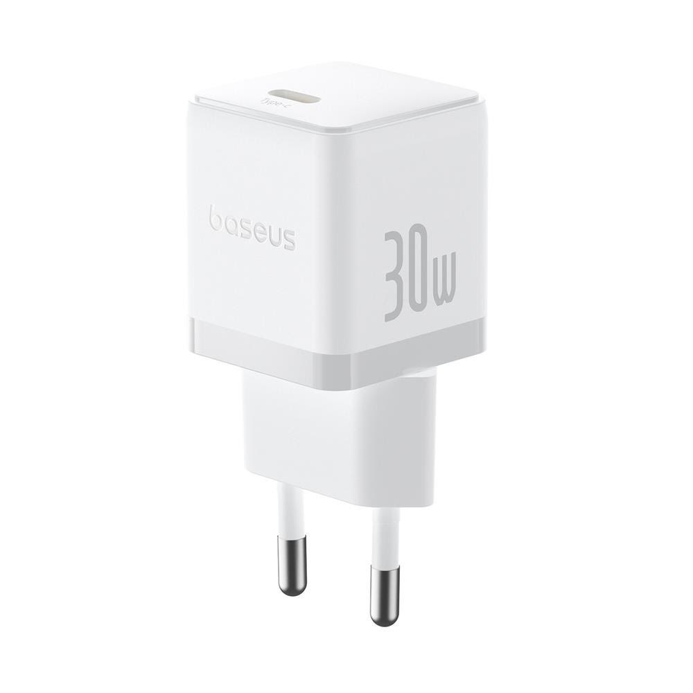 Baseus Palm 30w Usb-c Wall Charger - White - Handys Adapter Und Ladegeraete P10111605213-00
