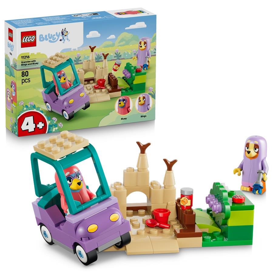 Lego Bluey 11216 Omas Mit Bingo Und Bluey