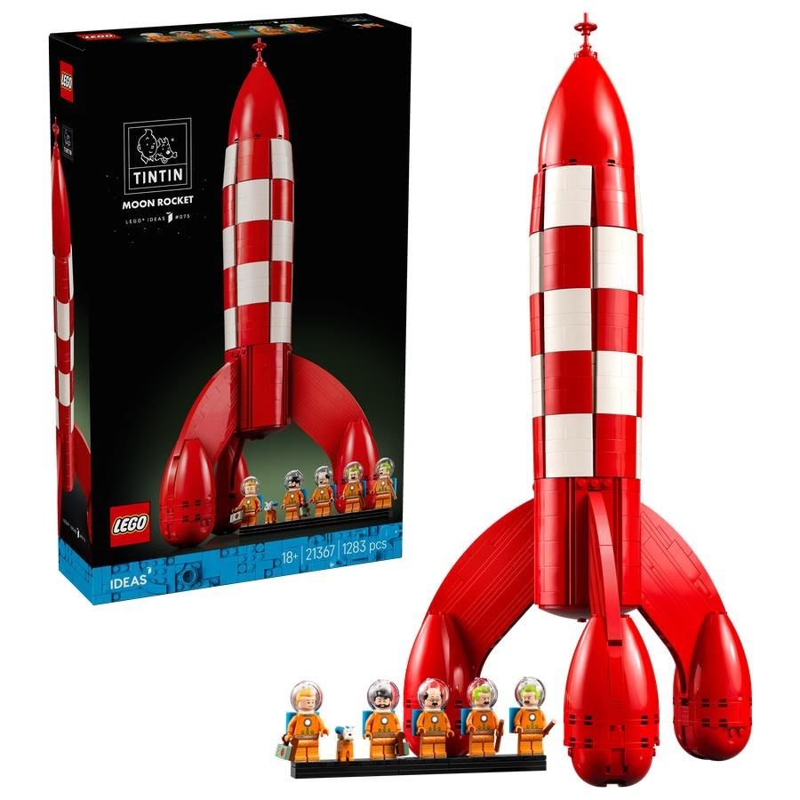 Lego Ideas 21367 Die Mondrakete Von Tim Und Struppi