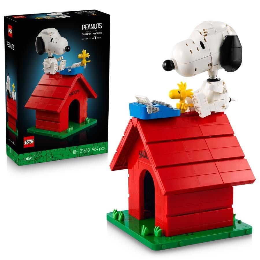 Lego Ideas 21368 Peanuts: Snoopys Hundehütte