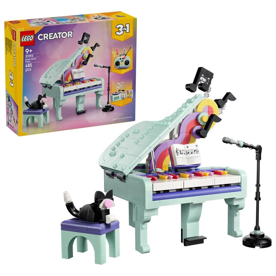 Lego Creator 31392 Deko-klavier Mit Katze