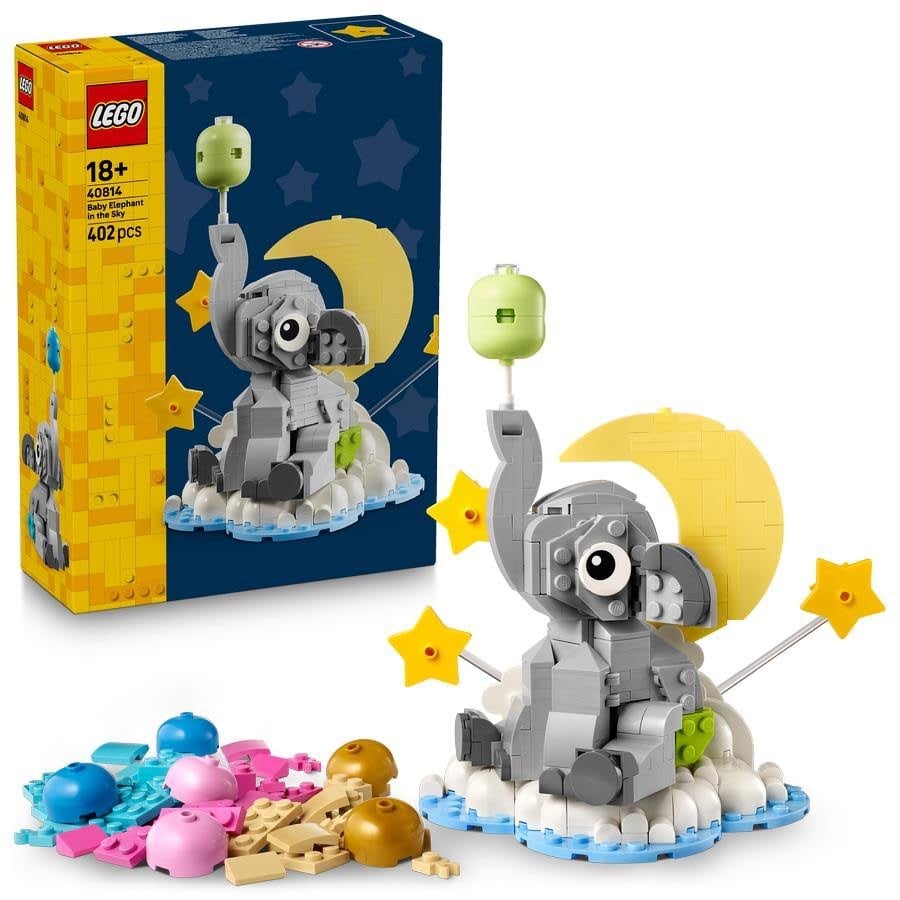 Lego Icons 40814 Schwebender Baby-elefant
