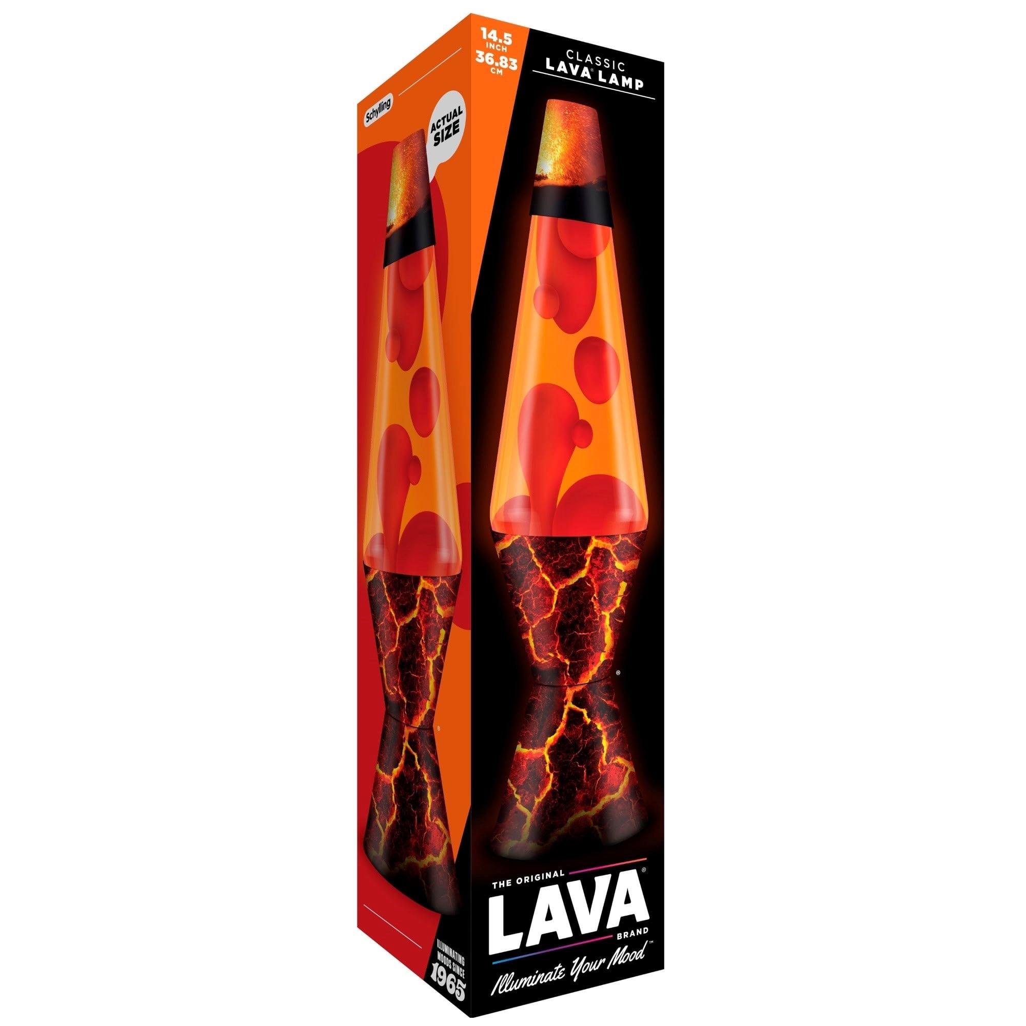 Lava Lamp 37cm Volcanic Crags - Lampen