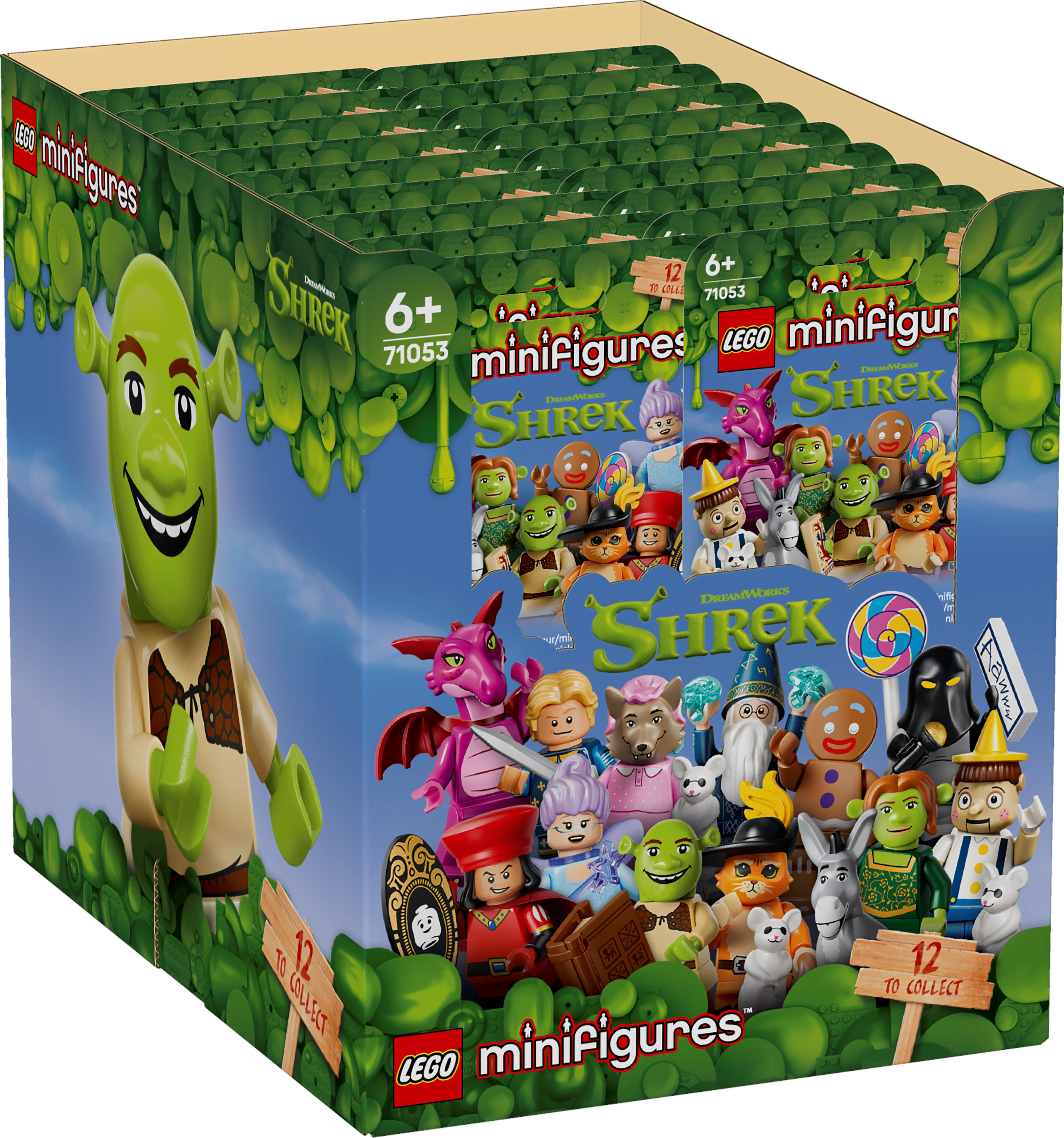 Lego Minifigures 71053 Minifiguren Shrek Serie Überraschungsbox Für Kinder 71053