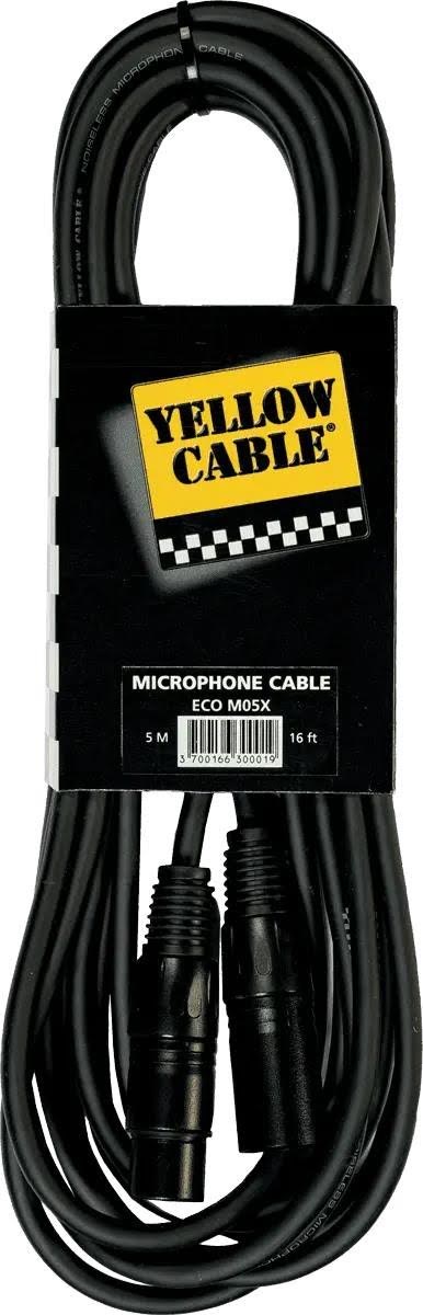 Yellow Cable M05x - Xlr/xlr 5m. - Audio Kabel