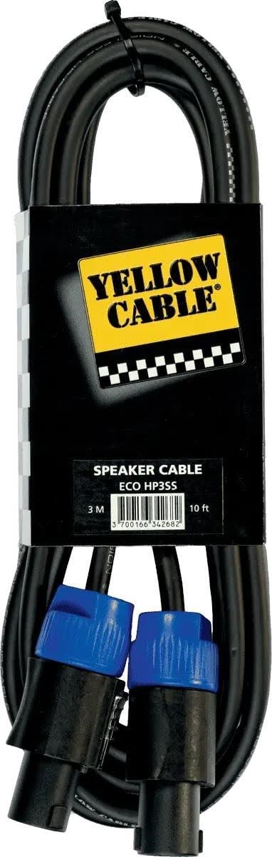 Yellow Cable Hp3ss - Speakon - Speakon Lautsprecherkabel 3m. - Audio Kabel