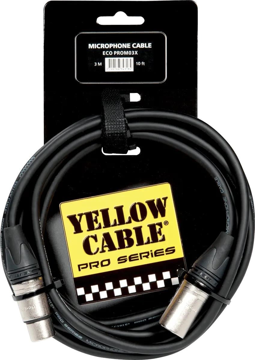 Yellow Cable Prom03x - Neutrik Xlr/xlr 3m. - Audio Kabel