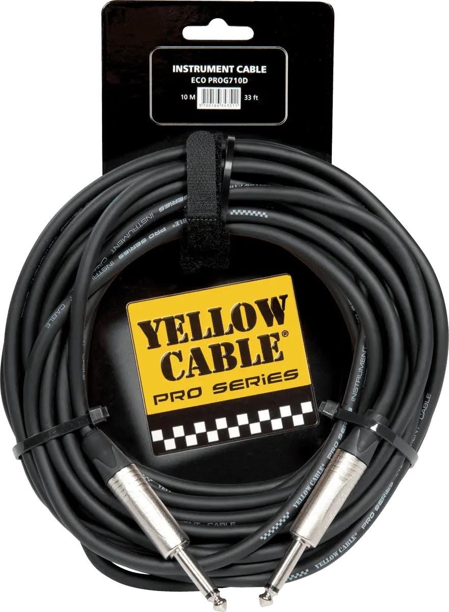 Yellow Cable Pro710d - Neutrik 1/4 Klinke/klinke Kabel 10 Meter - Audio Kabel