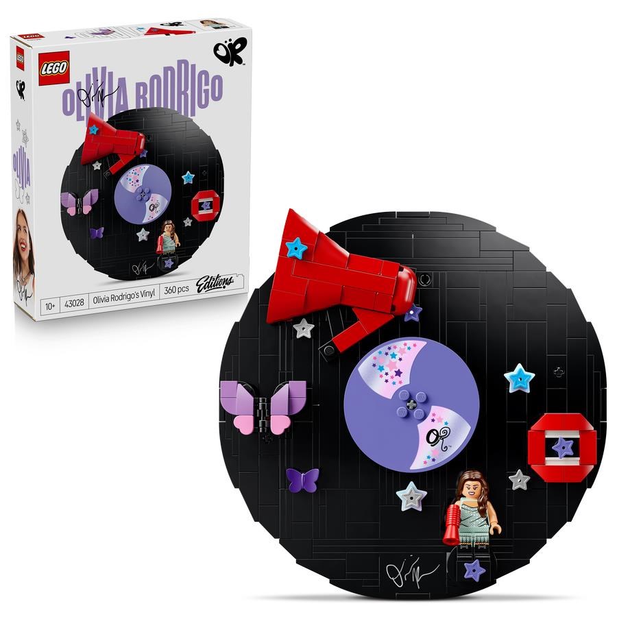 Lego Editions Music 43028 Olivia Rodrigos Schallplatte