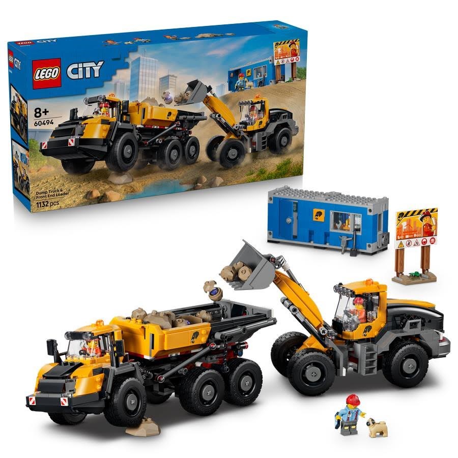 Lego City 60494 Kipplaster Und Schaufellader