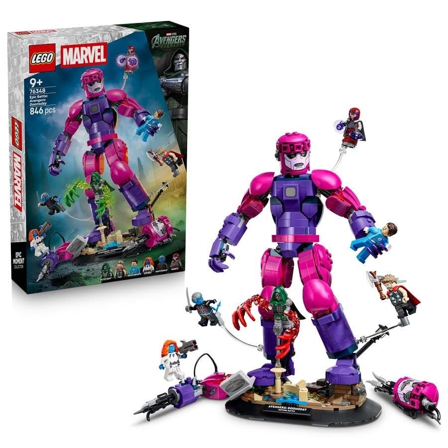 Lego Marvel 76348 Legendärer Showdown: Avengers: Doomsday