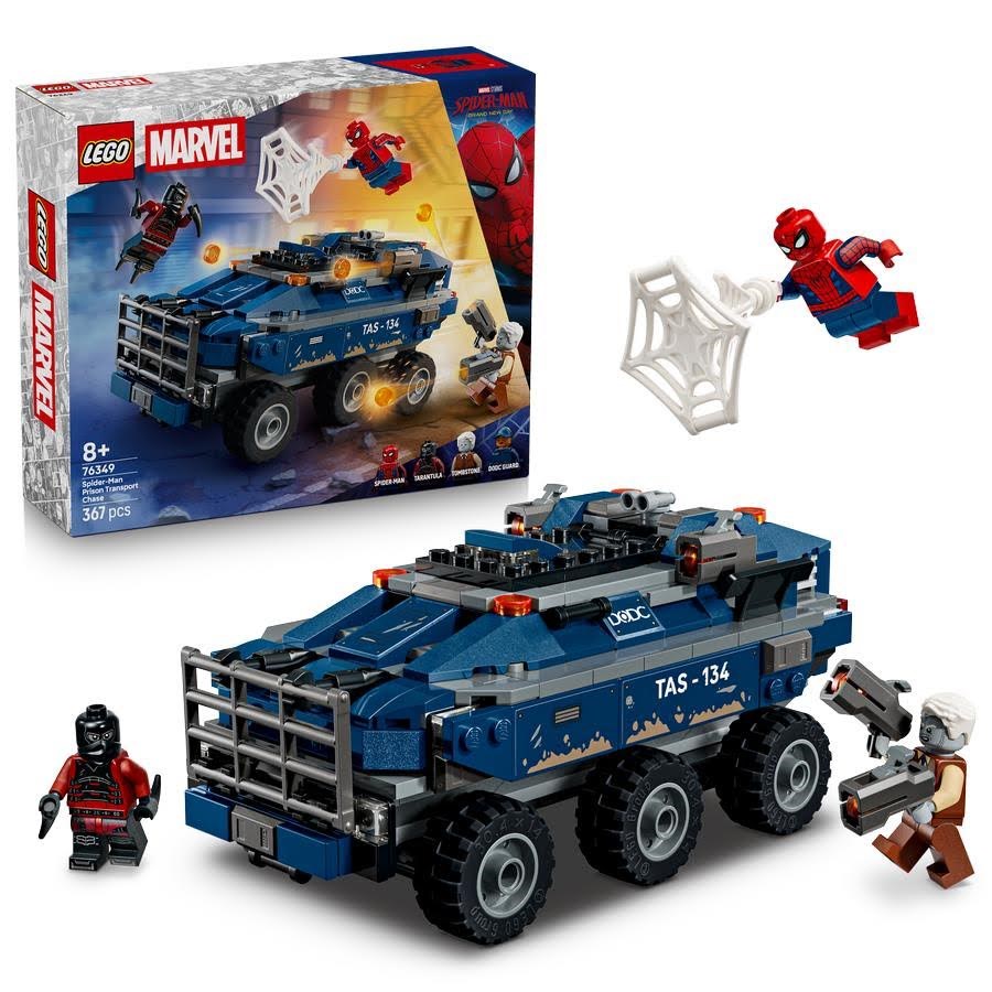 Lego Super Heroes 76349 Spider-man Jagt Den Gefängnistransporter