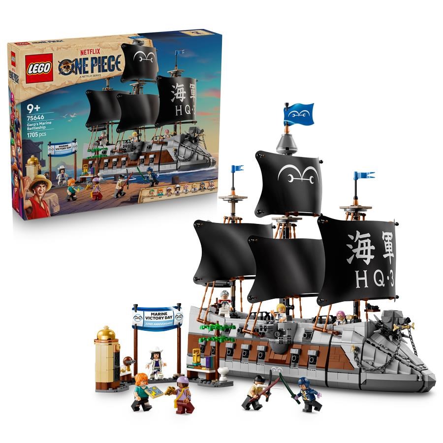 Lego One Piece 75646 Garps Marineschlachtschiff