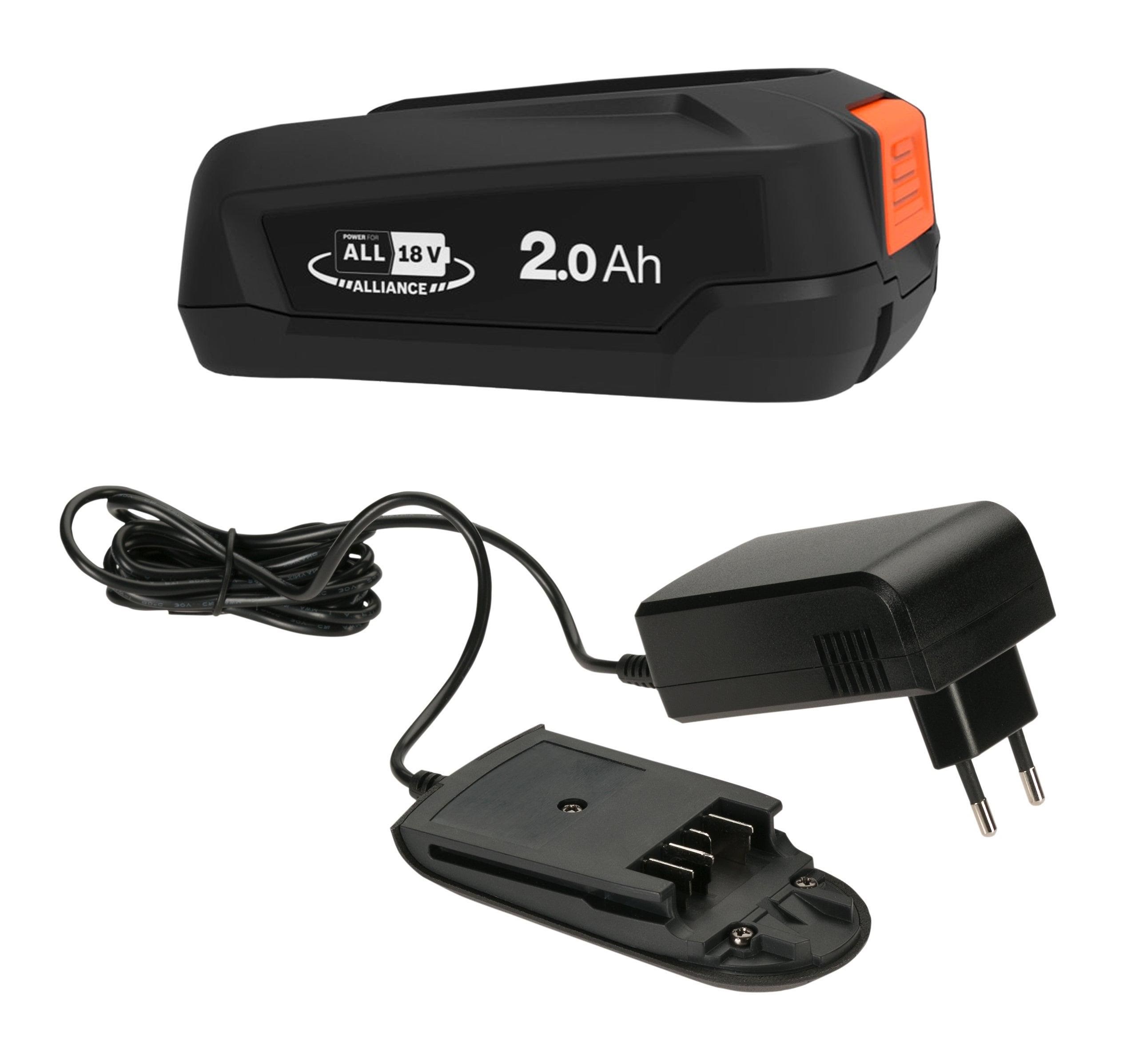 Gardena Starter-kit P4a 1 x System Akku Pba 18v/36 2,0 Ah + Schnell-ladegerät AL 18v-20 - Akkus Ladegeraete