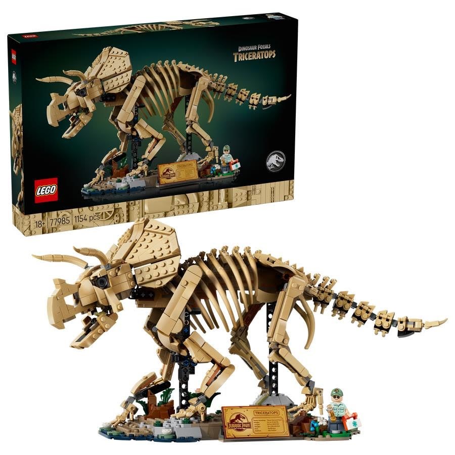 Lego Jurassic World 77985 Dinosaurier-fossilien: Triceratops