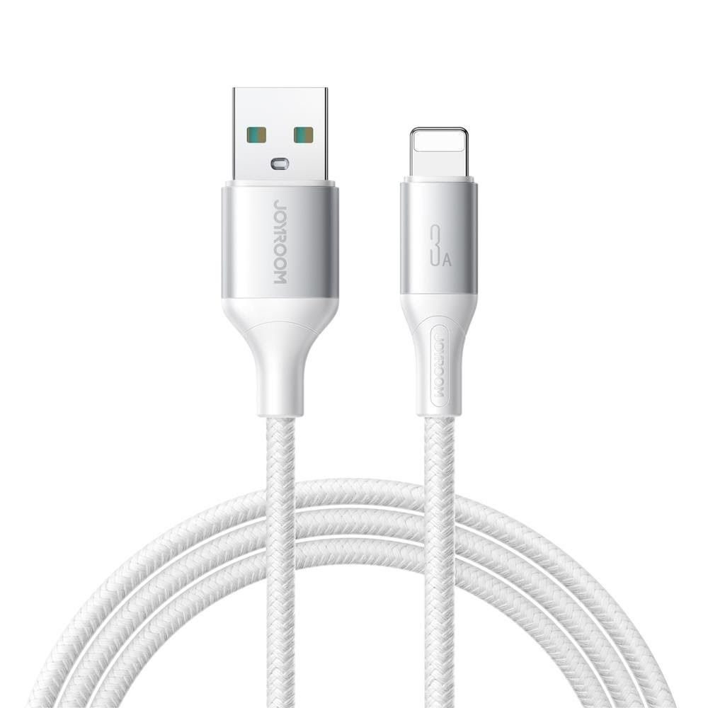 Joyroom S-a28 Flash Series 3A Usb-a - Lightning Cable 2m - White - Usb Kabel Weiß S-a28_Alw2
