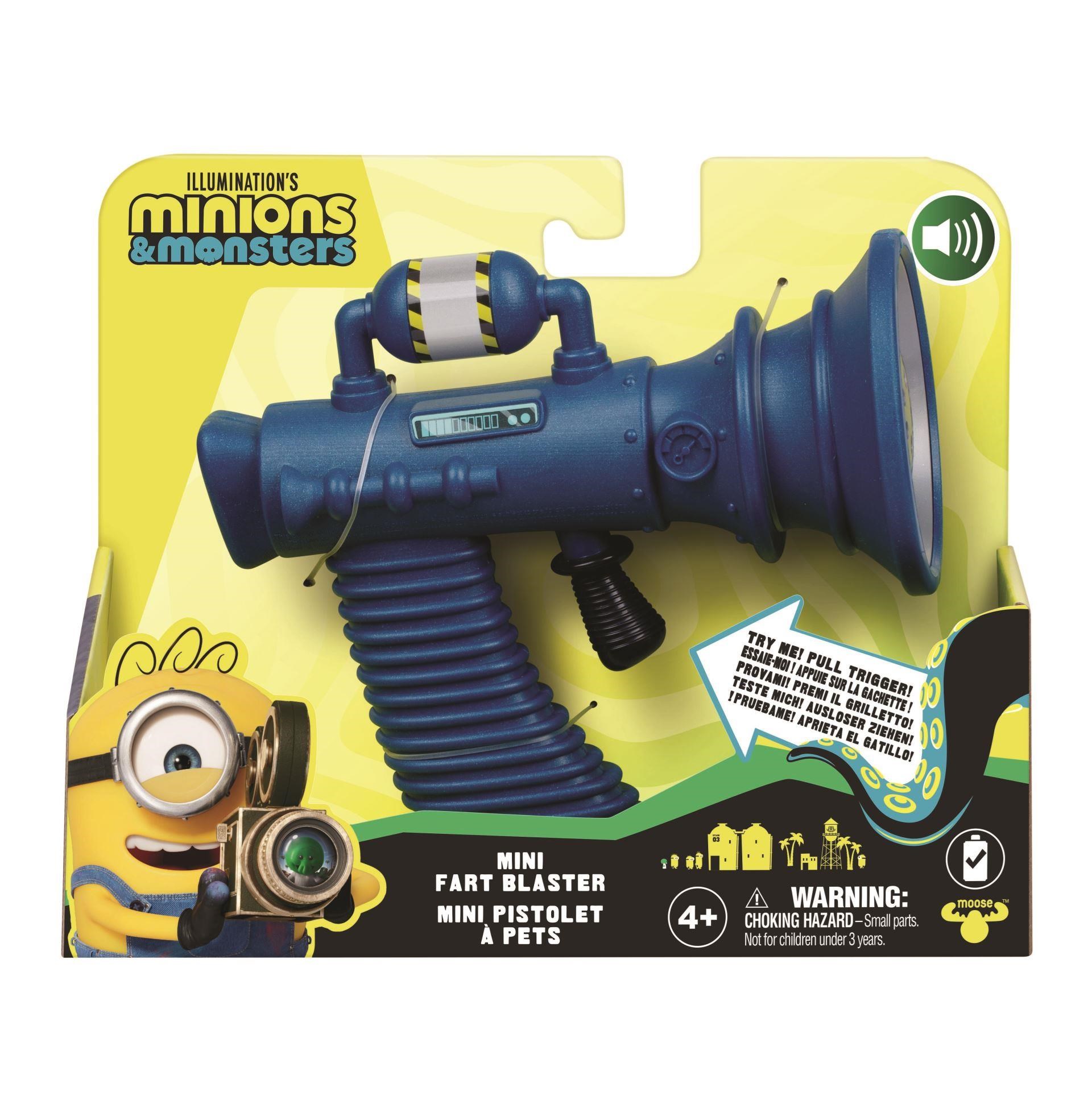 Minions & Monster Mini Fart Blaster - Spielzeugwaffen