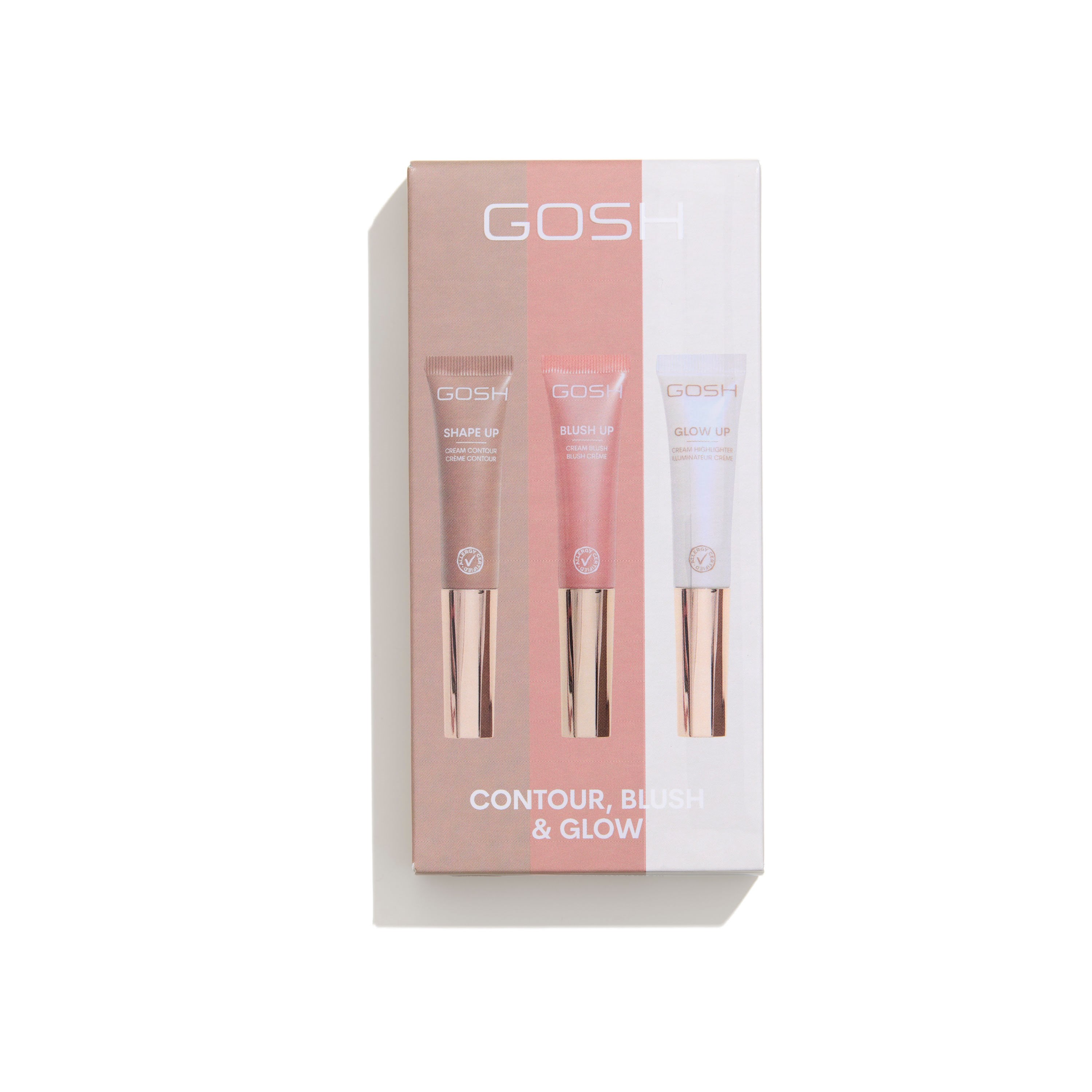 Gosh Copenhagen Contour Blush & Glow Giftbox - Geschenkbox