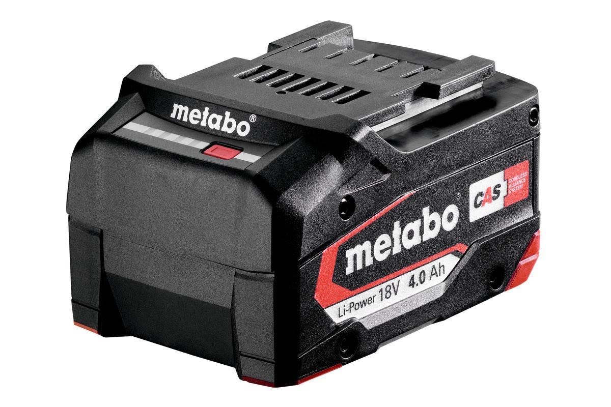 Metabo Lipower Battery 18 V - 4,0 Ah (625027000) - Akkus Ladegeraete