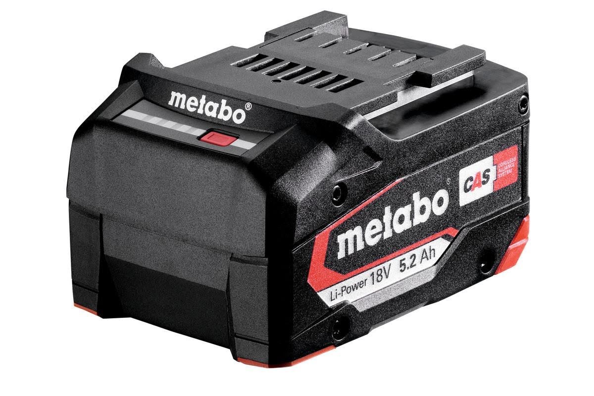 Metabo Lipower Battery 18 V - 5,2 Ah (625028000) - Akkus Ladegeraete