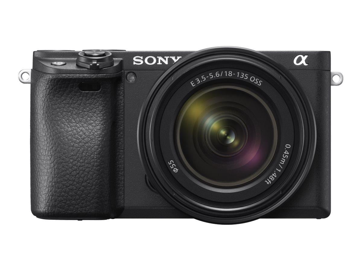 Sony A6400 + E 3.5-5.6 / 18-135mm Oss - Digital Kameras Black Ilce6400amb.Cec