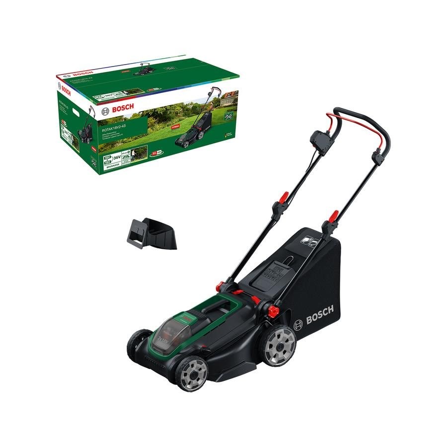 Bosch Elektro-rasenmäher Rotak 18v2-43 Solo - Rasenmaeher 06008b9l01
