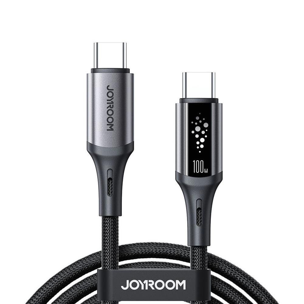 Joyroom S-a60 Startalk 100w Usb-c - Usb-c Cable 1.2m - Black - Usb Kabel