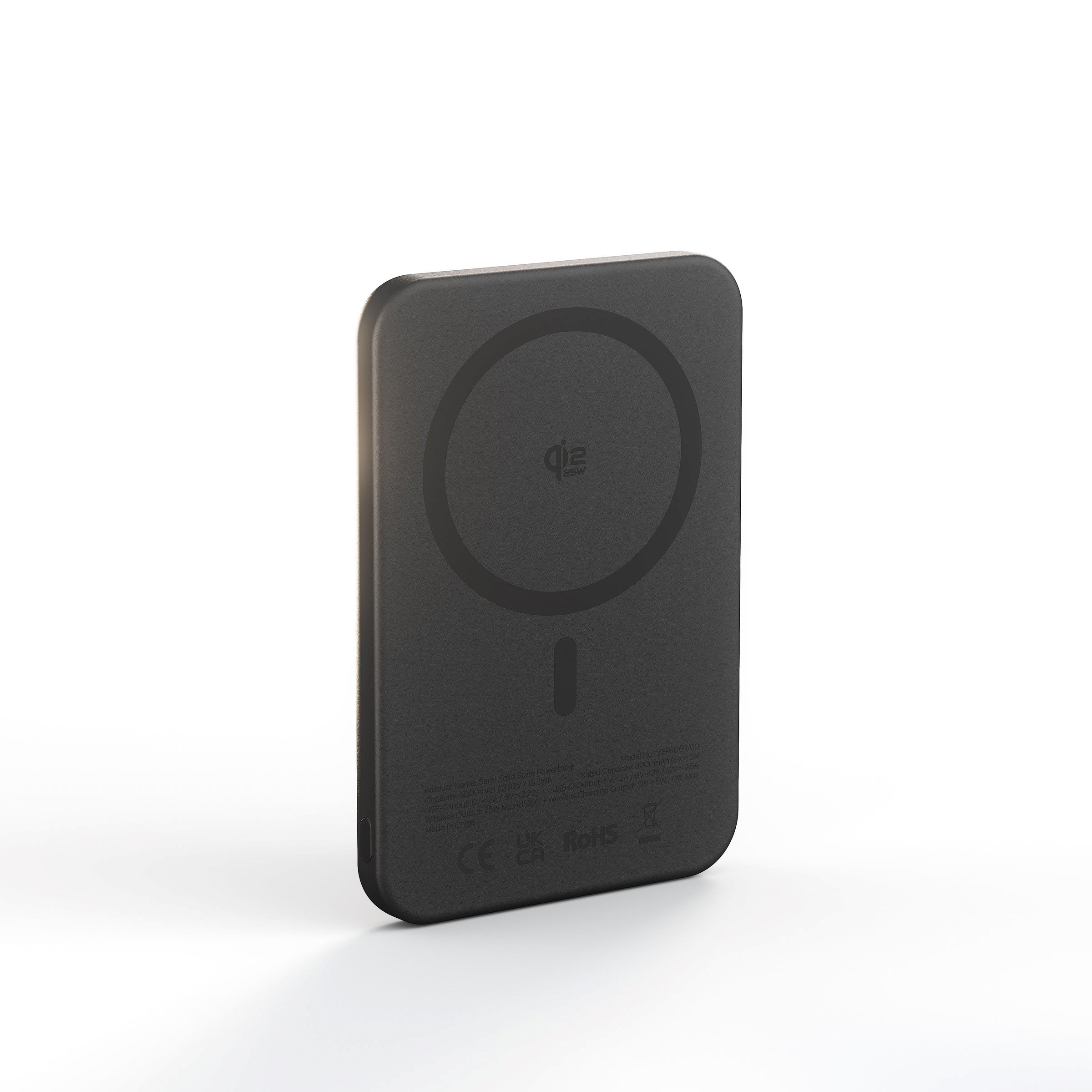 Zens Powerbank Pro 2 Qi2.2 Semi Solid State 5000 Mah - 5000 Mah - Powerbank Akku