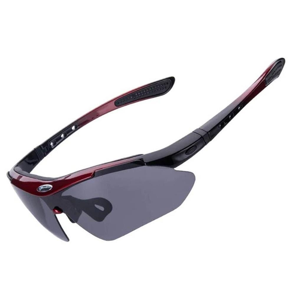 Rockbros 10141 Photochromic Uv400 Cycling Glasses - Red - Sport Fitness Rockbros-10141