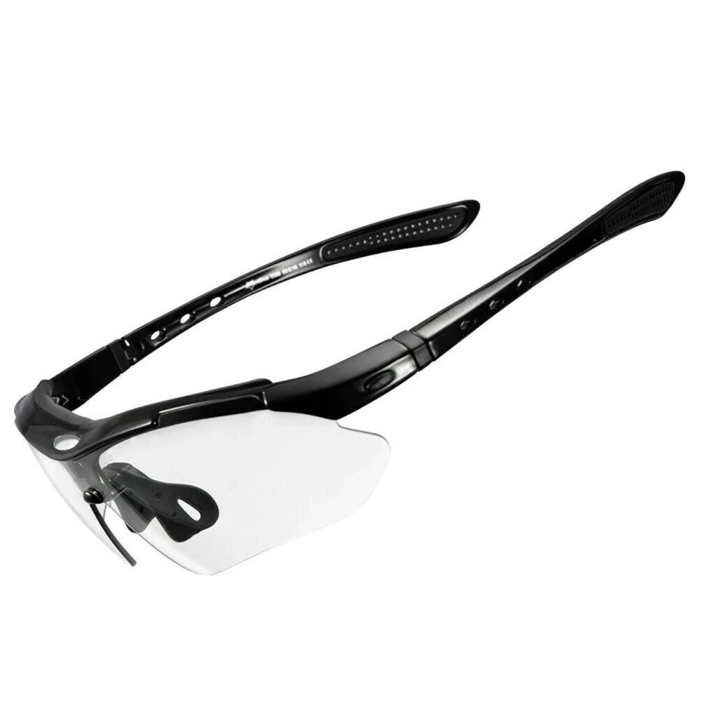 Rockbros 10143 Photochromic Uv400 Cycling Glasses - Black - Sport Fitness