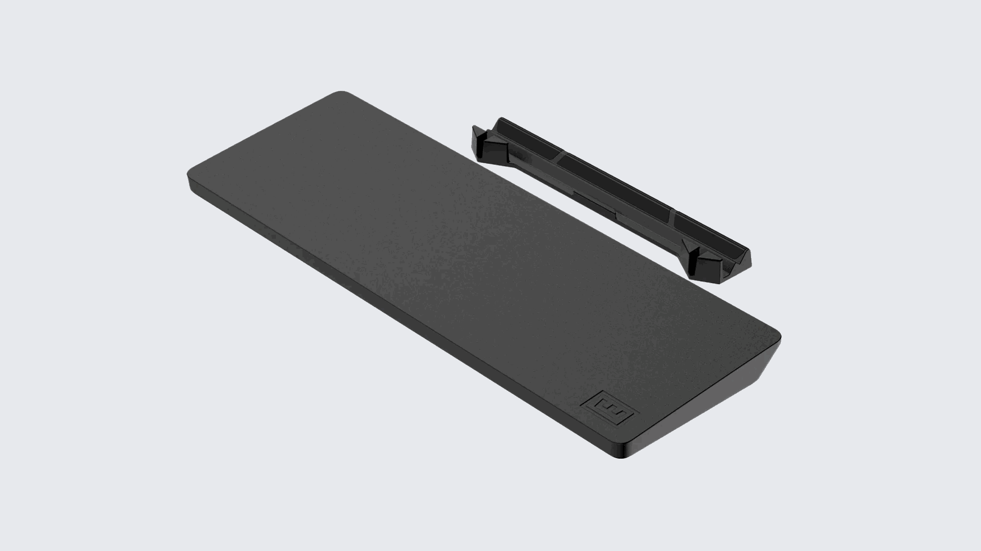 Wooting 60he v2 - Just Black - Handgelenkstütze - 60% - Schwarz - Tastaturen