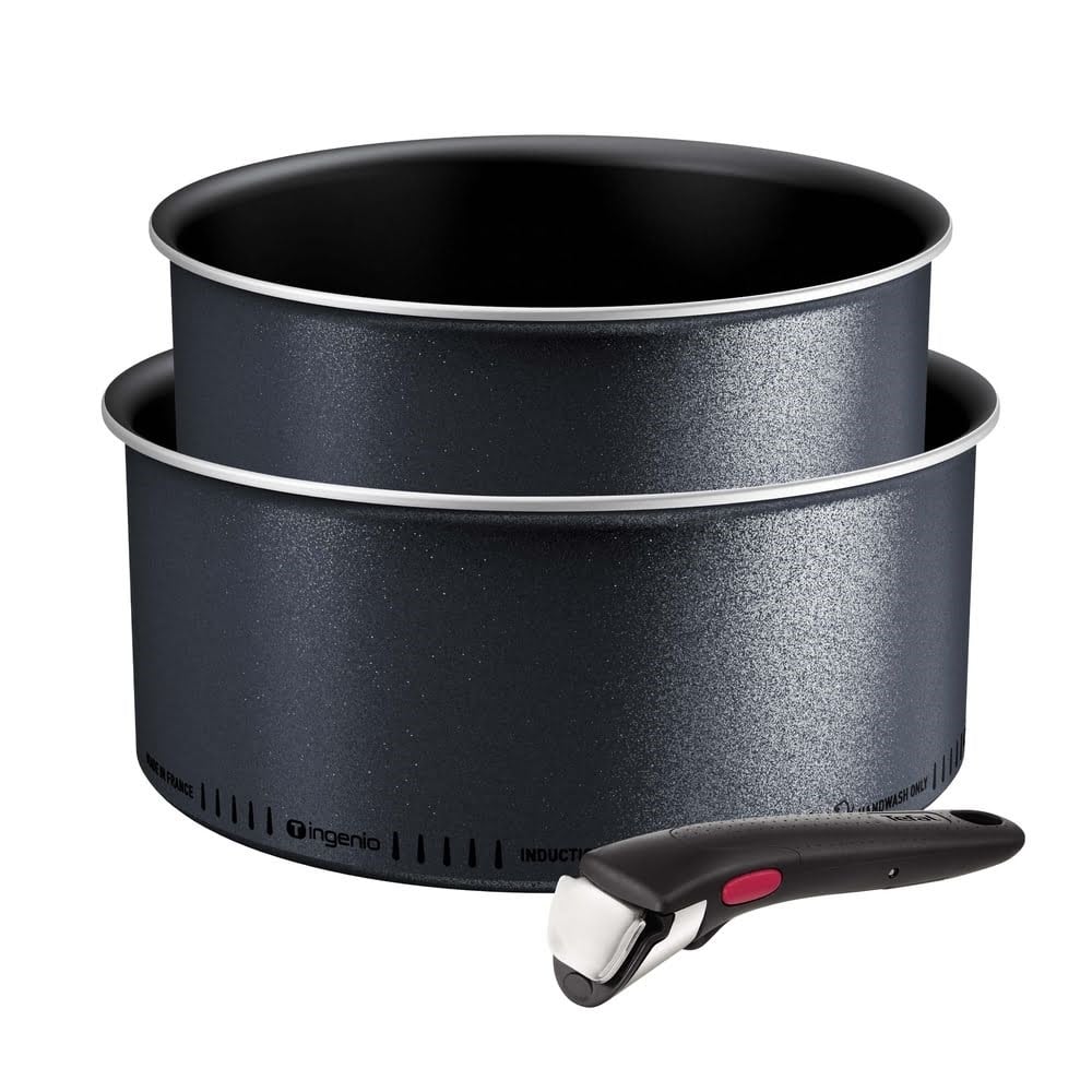 Tefal Ingenio So Light 3 Pcs Set Saucepans 18/20cm - Toepfe