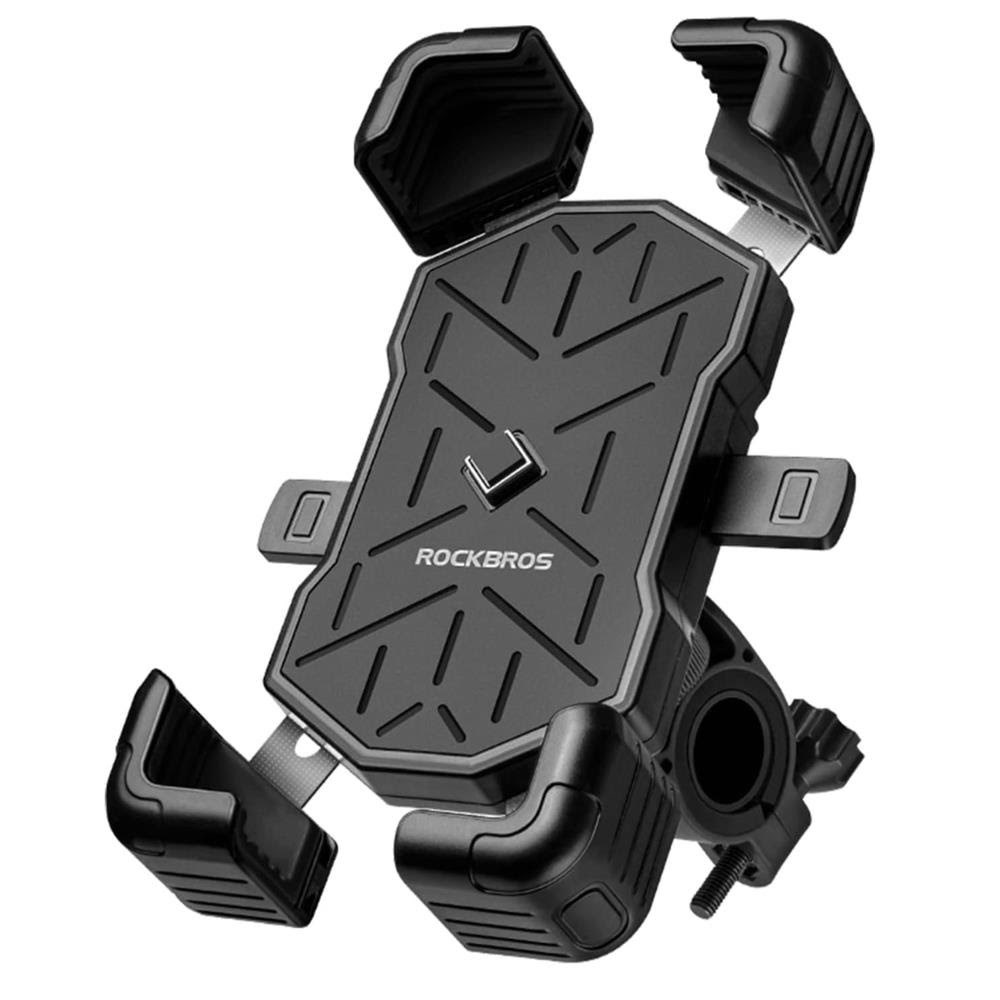 Rockbros 25210030001 Handlebar Bike Phone Holder - Black - Handys Anderes Zubehoer Rockbros-25210030001