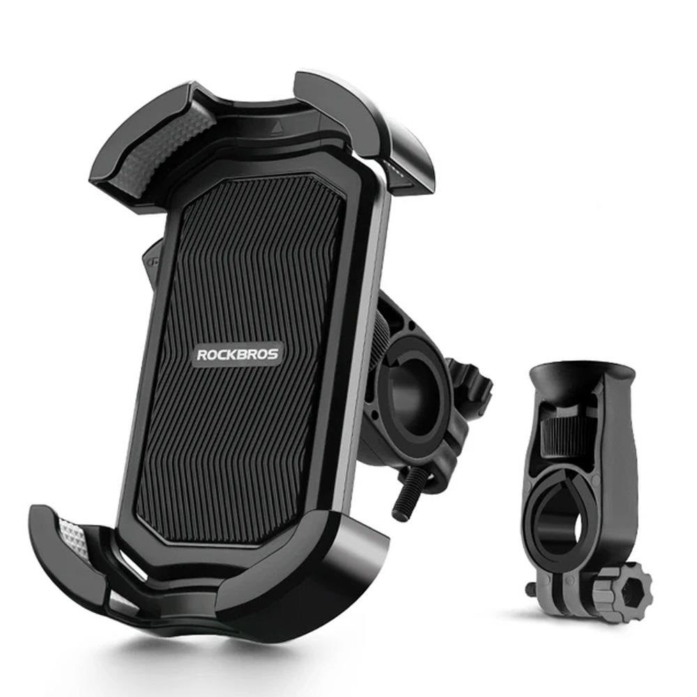 Rockbros 25210032001 Bike Phone Holder For Handlebars - Black - Handys Anderes Zubehoer Rockbros-25210032001