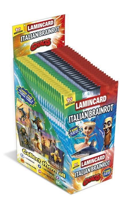 Brainrot Collectible Cards 5 Pack (Wave 3) - Display With 24 - Brettspiele