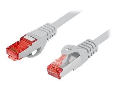 Lanberg Pcf6-10cu - Patch Cable - 2 m - Grey - Grau - 2m - Netzwerk Kabel Pcf6-10cu-0200-s