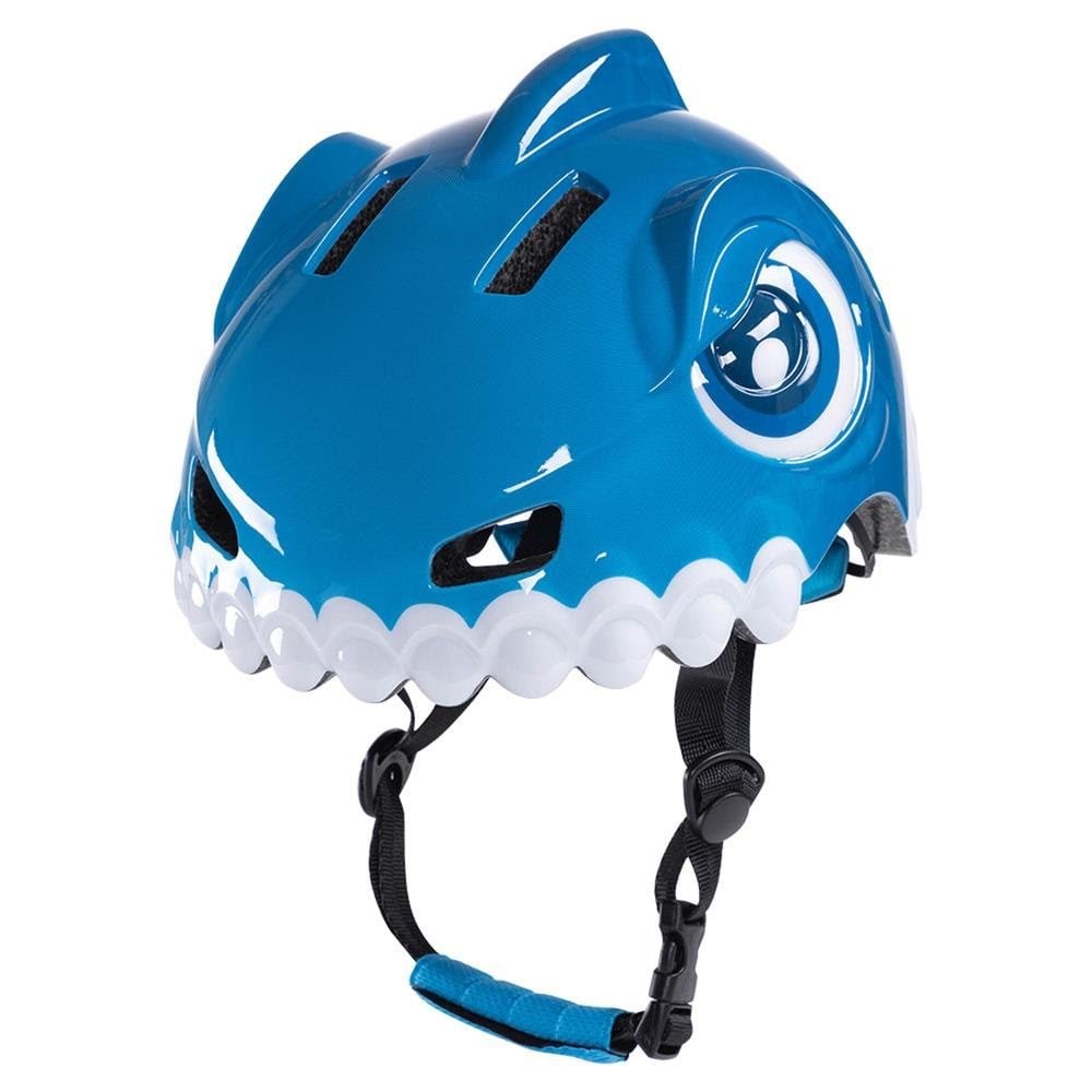 Wozinsky Bicycle Helmet Dinosaur Motif 52-56 cm - Blue - Fahrradzubehoer 5907769381188