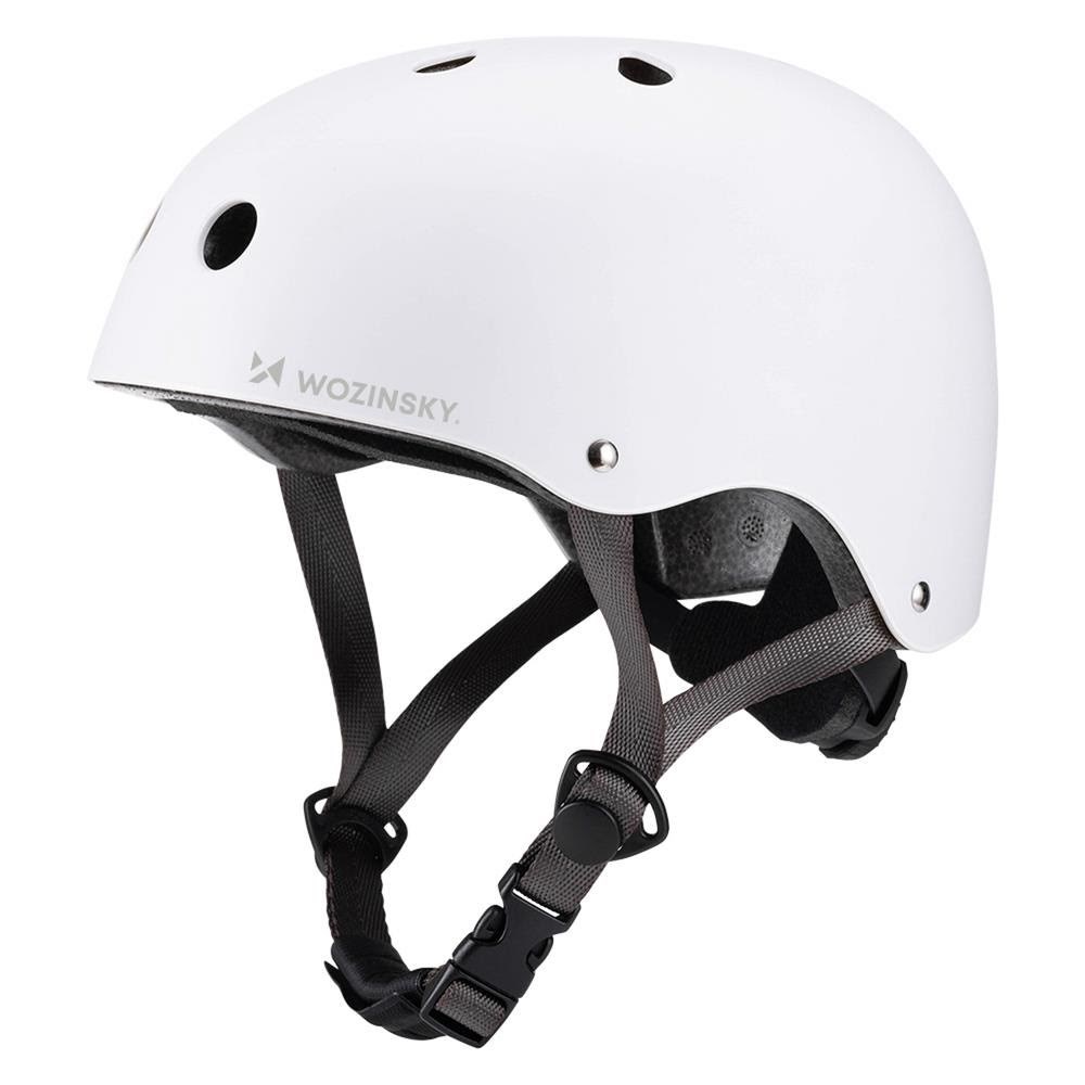 Wozinsky Bmx Bicycle Helmet/scooter Light 54-58 cm - White - Fahrradzubehoer