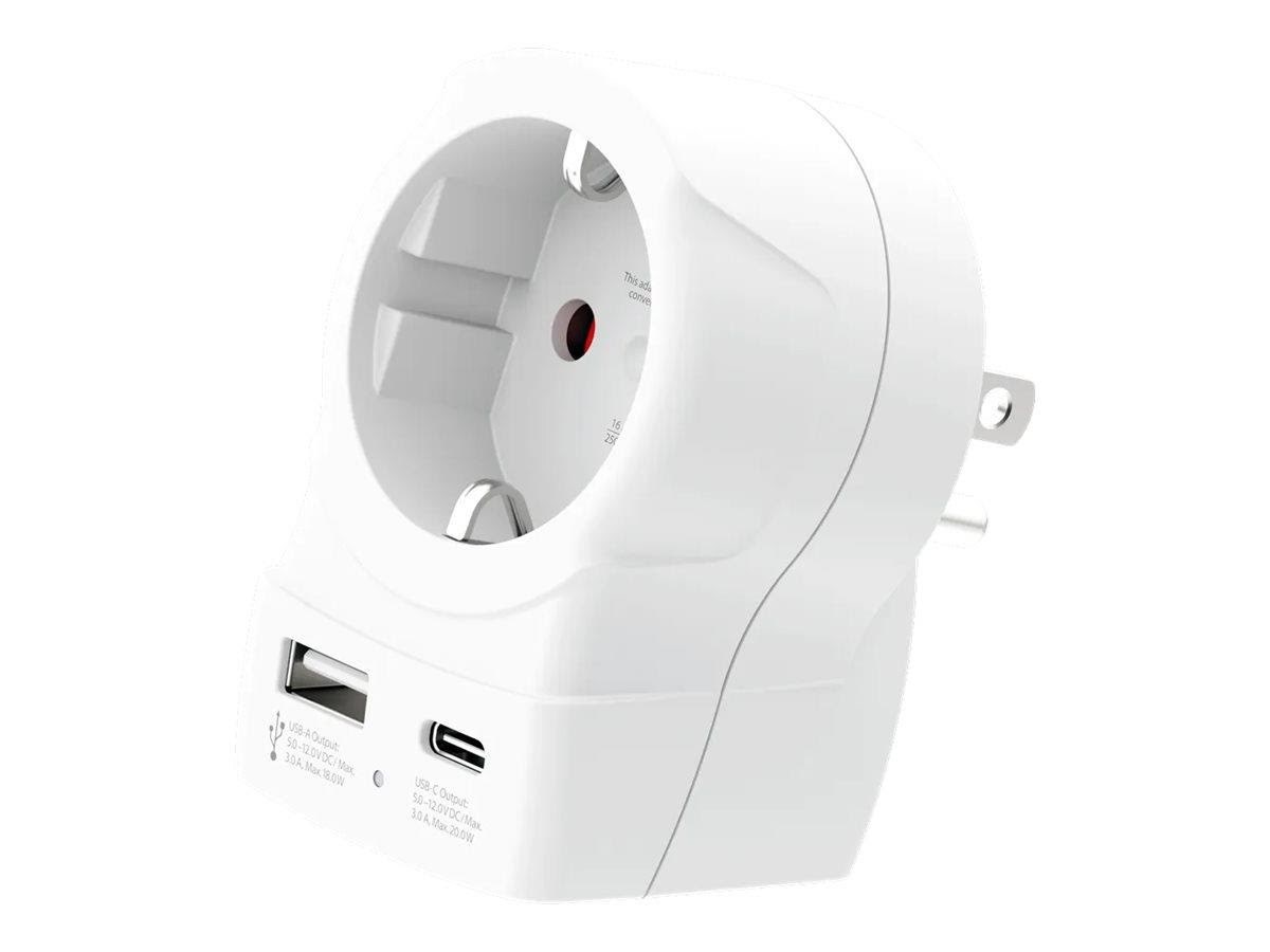 Skross Europe to US Usb Ac20pd - Andere Kabel 1.500284-e