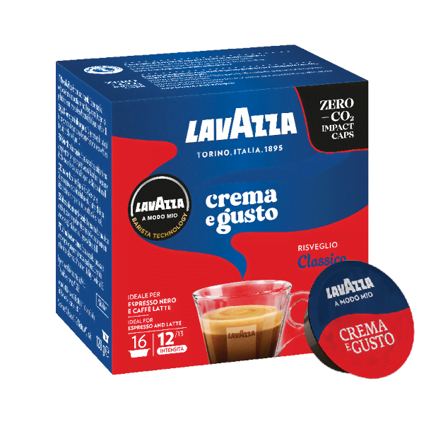 Lavazza A Modo Mio Crema e Gusto Caps - 16 Pcs - Kaffeezubereitung