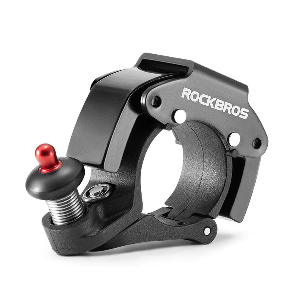 Rockbros 34210006001 C-shape Bicycle Bell - Black - Fahrradzubehoer