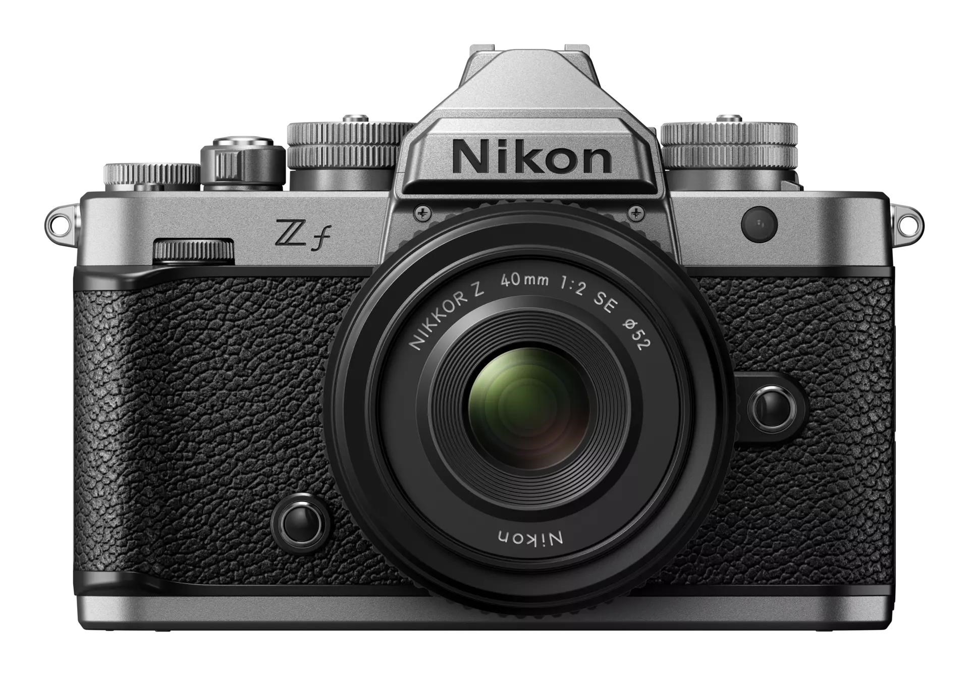 Nikon Z f SL Kit W/40mm SE - Digital Kameras Silver Voa123k001
