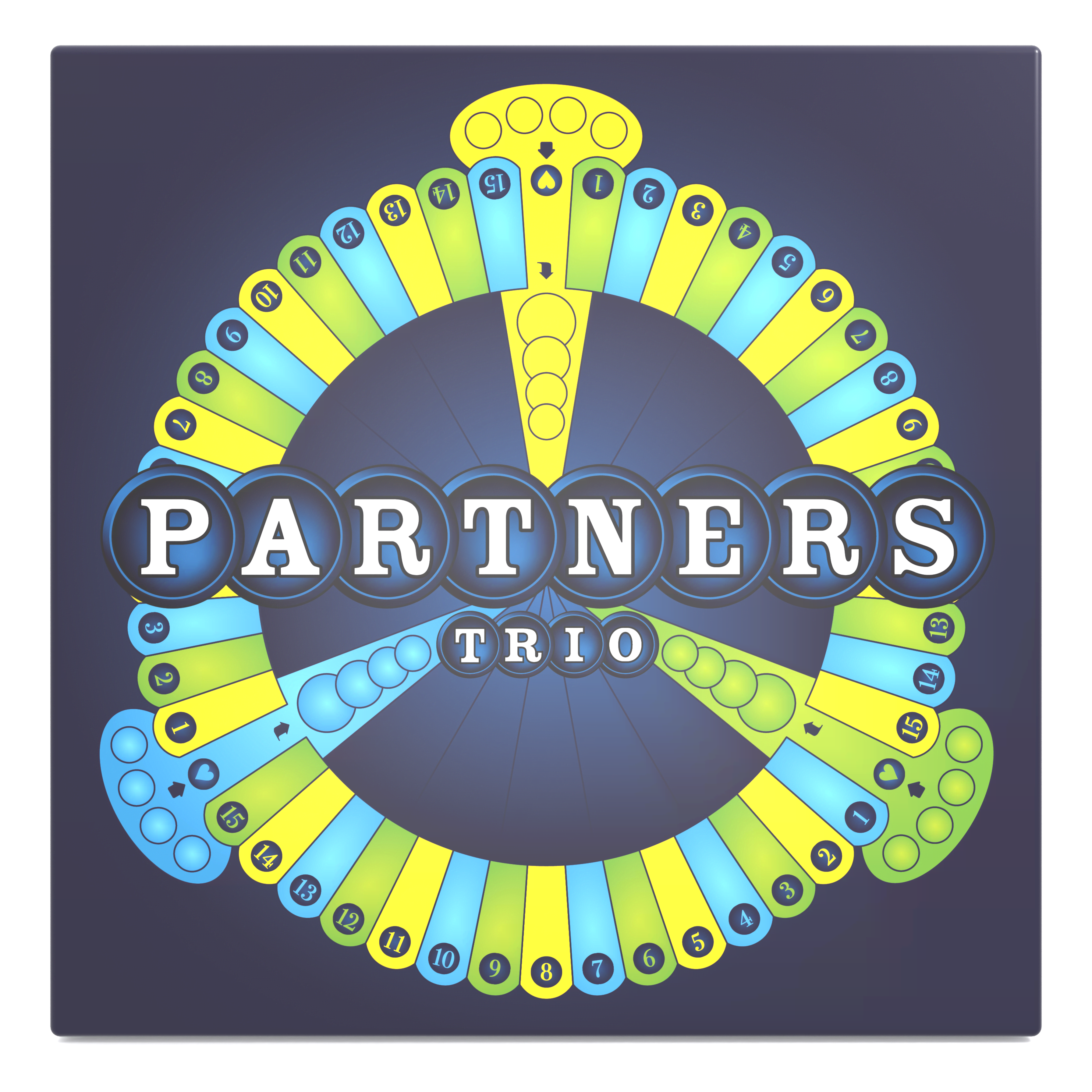 Game Inventors Partners Trio (EU Version) - Brettspiele