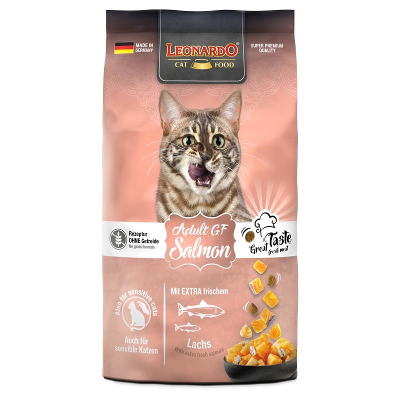 Leonardo - Catfood Adult Salmon - 7.5kg - Grainfree - Katzen