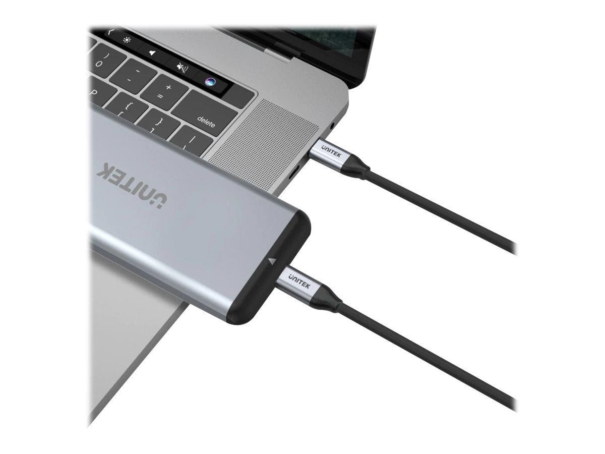 Unitek C14091abk - Usb-c Cable - Usb-c to Usb-c - 2 m - Usb Kabel Schwarz